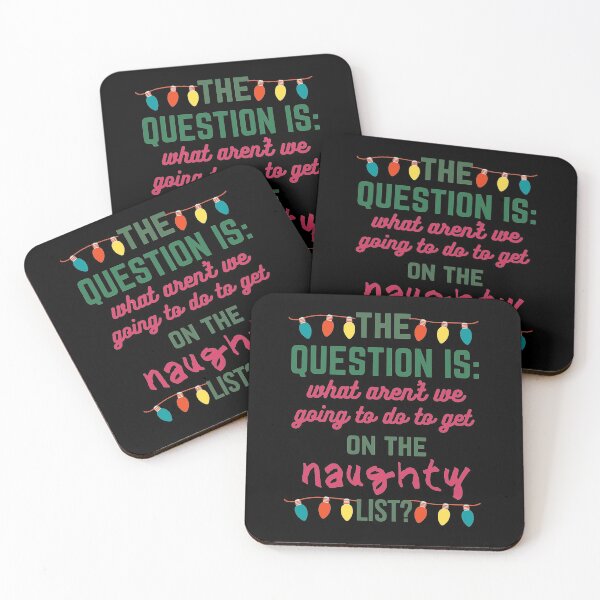 Item preview, Get on the Naughty List designed and sold by luchik-and-co.