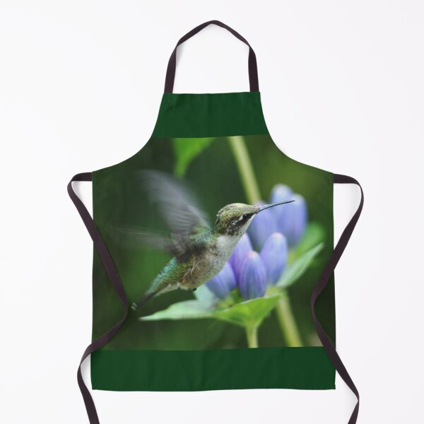 Item preview, Hummingbird And Gentian Blue designed and sold by Debbie Oppermann.