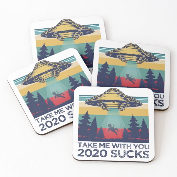 Item preview, 2020 Sucks Take me with you, Funny UFO Alien abduction  designed and sold by Noahlaz.