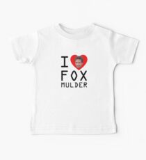 I Heart Fox Mulder Baby Tee
