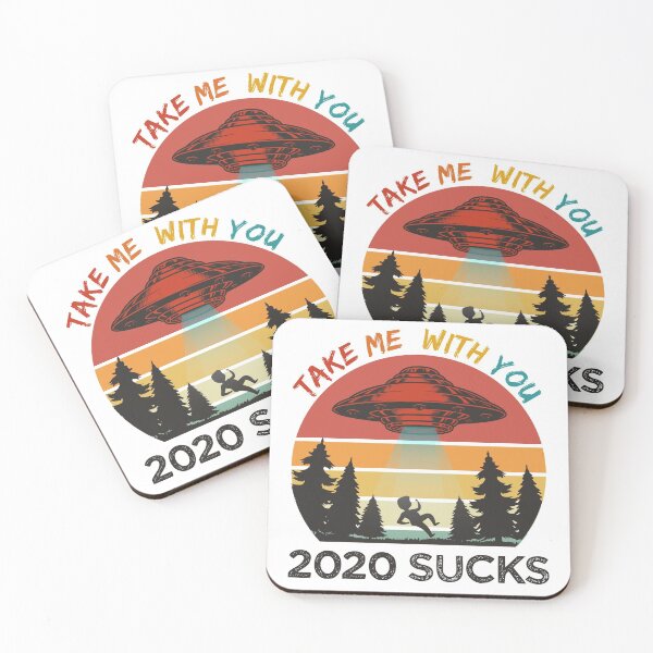 Item preview, 2020 Sucks Take me with you, Funny UFO Alien abduction  designed and sold by Noahlaz.
