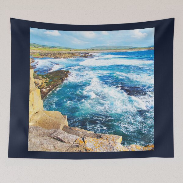 Item preview, The Atlantic Ocean - West of Ireland - Wild Atlantic Way designed and sold by Richenda.