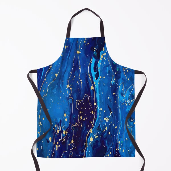 Item preview, gold and blue marble designed and sold by virilamissa.