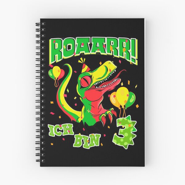 Item preview, 3rd birthday dinosaur ROAR! 3 years boy girl dinosaur designed and sold by Renergie.
