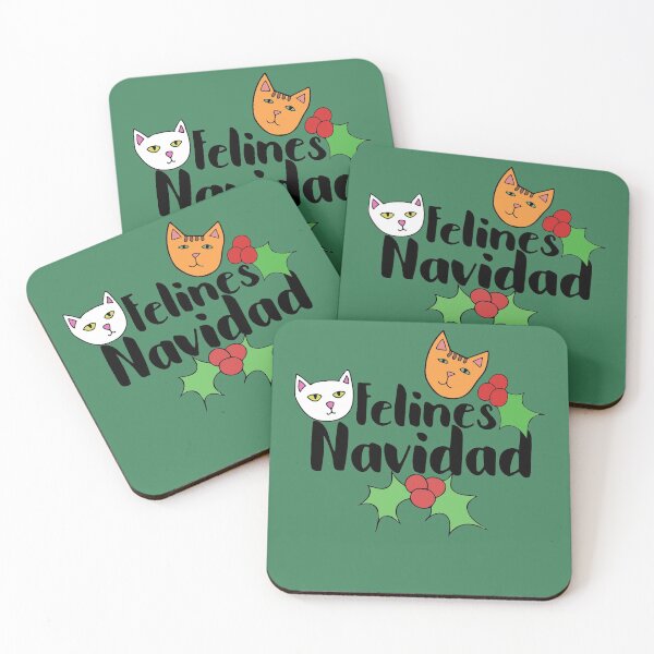Item preview, Felines Navidad designed and sold by FrictionMaxxing.
