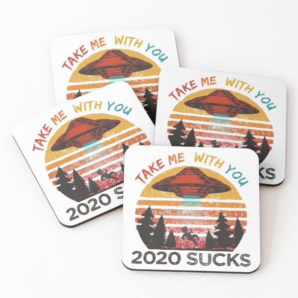 Item preview, 2020 Sucks Take me with you, Funny UFO Alien abduction  designed and sold by Noahlaz.