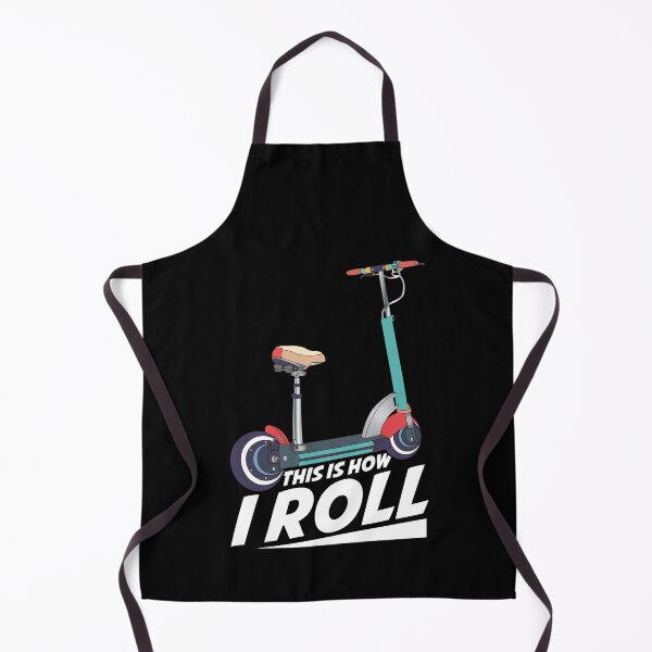 Item preview, This Is How I Roll Cute & Funny Scooter Lover Pun designed and sold by perfectpresents.