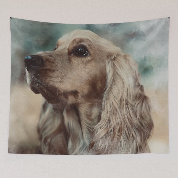 Item preview, Golden Cocker Spaniel designed and sold by TrendyArtPrints.