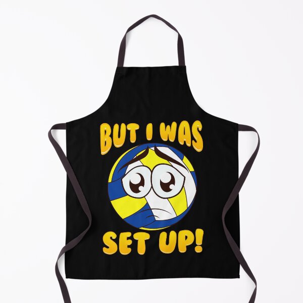 Item preview, Cute & Funny But I Was Set Up Volleyball Ball Pun designed and sold by perfectpresents.