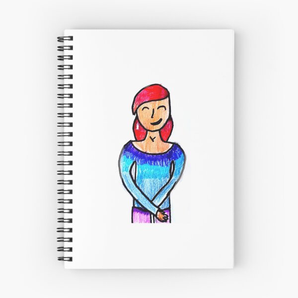 Item preview, The girl with red hair designed and sold by Gindylla.