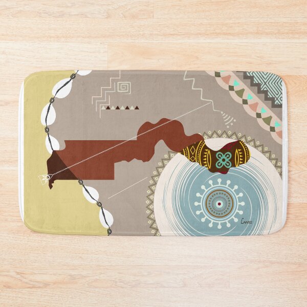 Item preview, The Gambia Stylized designed and sold by lanrestudio.
