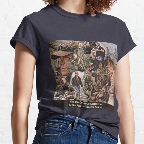 MacGyver SG-1 Collage Classic T-Shirt