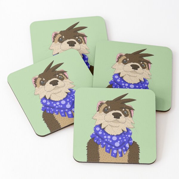 Item preview, Ferret with Bandanna designed and sold by Fennic.