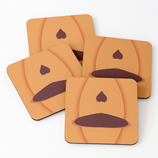 Item preview, Gasp Pumpkin unlit Face designed and sold by KeishaMaKainn.