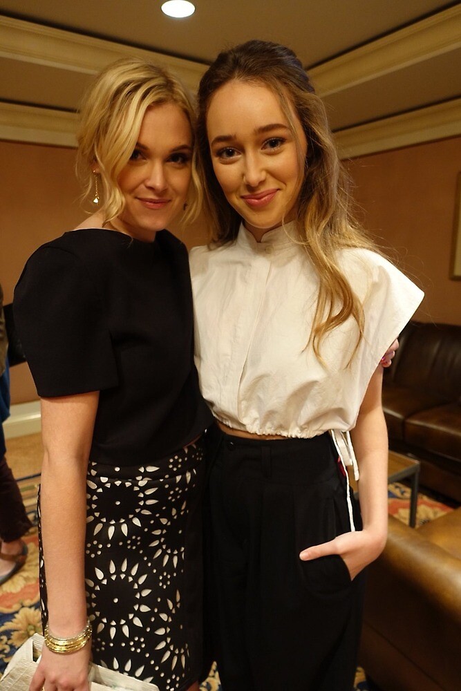 Alycia Debnam Carey And Eliza Taylor By Horsmanofwar Redbubble 