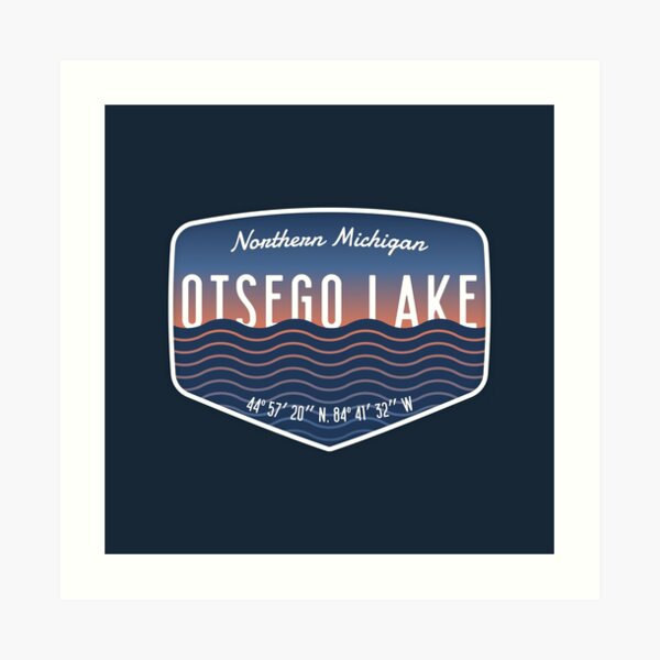 Otsego Lake Art Print
