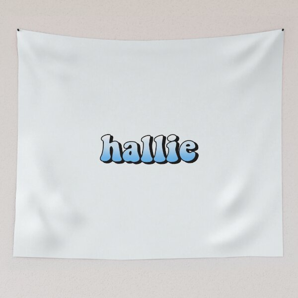 Item preview, aesthetic pastel blue gradient hallie name designed and sold by STAR10008.