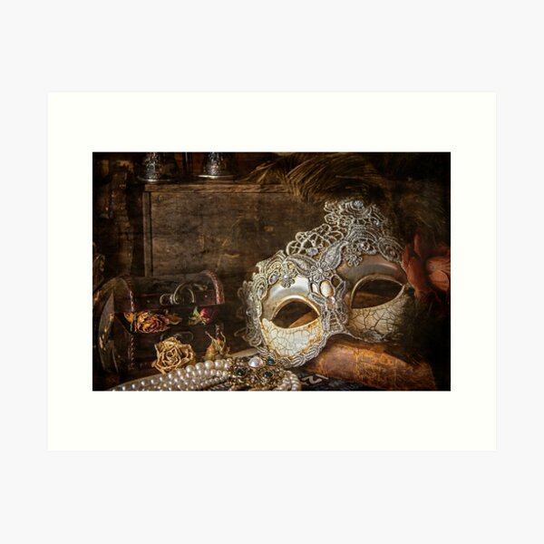 Masquerade Art Print