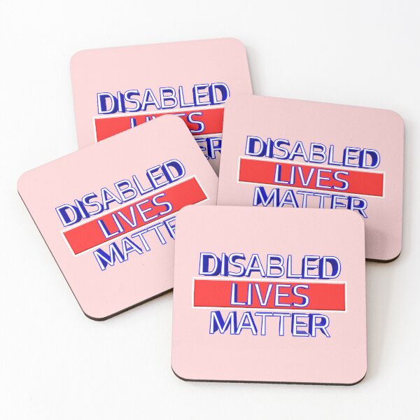 Item preview, Disabled Lives Matter 009 designed and sold by ITALY-Roselli-.