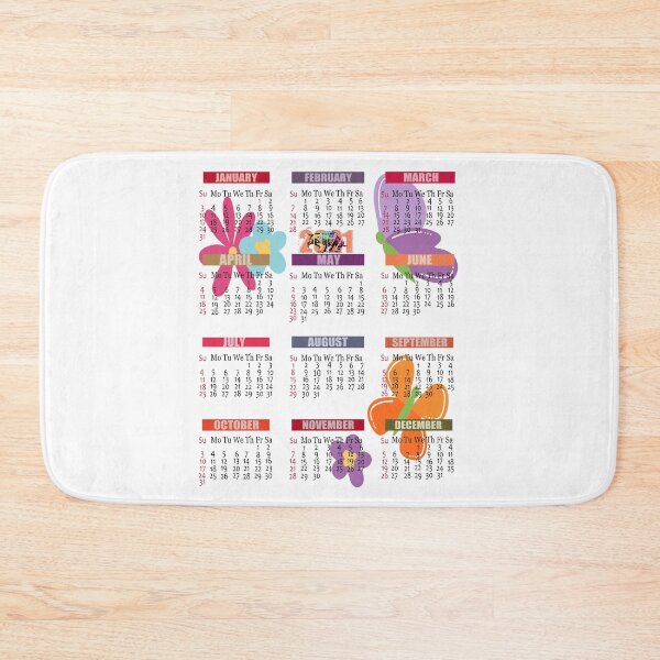 Item preview, New Year 2021 Calendar, Year of the Ox, Flowers Butterflies,  designed and sold by Lighvision.