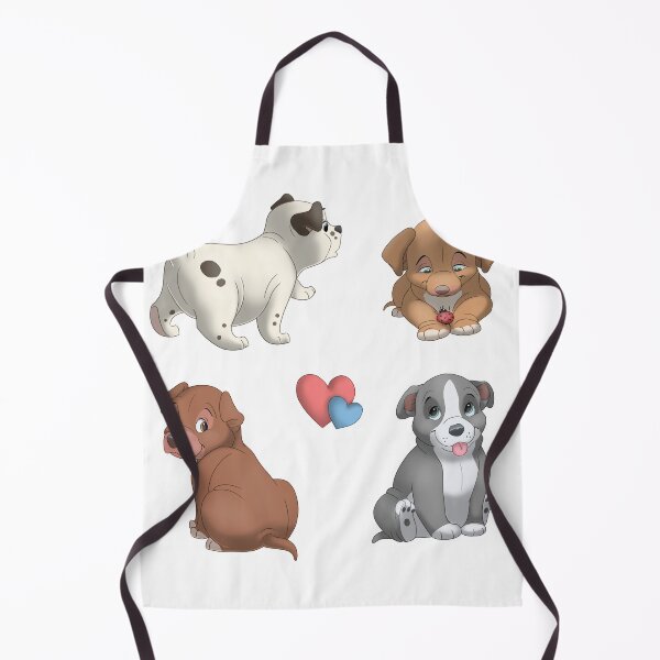 Item preview, Cute Pitbull / Staffie Puppy pack designed and sold by Isa Bredt.