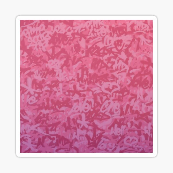 graffiti colors Sticker