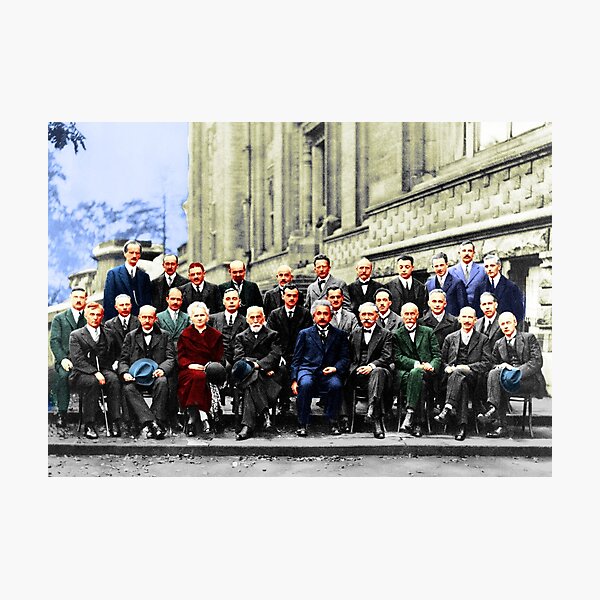 Item preview, Conferencia de Solvay 1927 designed and sold by GePadeSign.