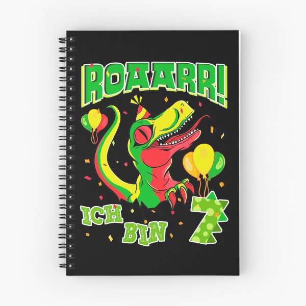 Item preview, 7th birthday dinosaur ROAR! 7 years boy girl dinosaur designed and sold by Renergie.