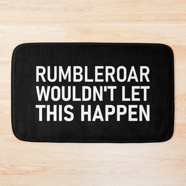 Item preview, rumbleroar wouldn't let this happen - white designed and sold by lexicolor.