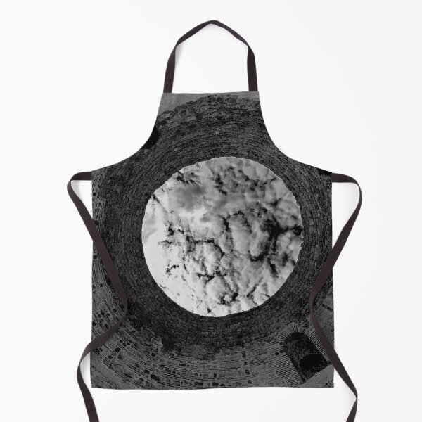 Item preview, Black and White Sky through Split's Tower designed and sold by pumpqin.