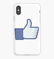 Facebook like button iPhone Case
