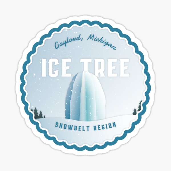 Gaylord Ice Tree Sticker