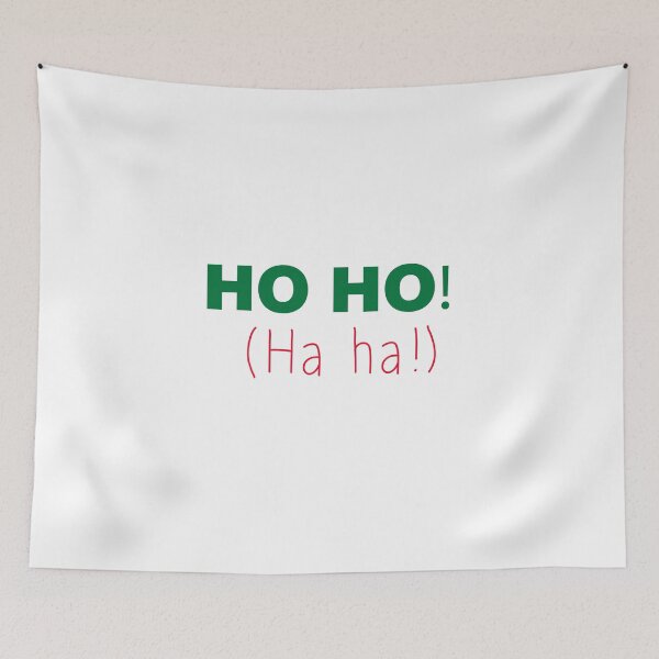 Item preview, Santa, Christmas, new year, celebration , Ho Ho HA HA designed and sold by HerHim-beyond.