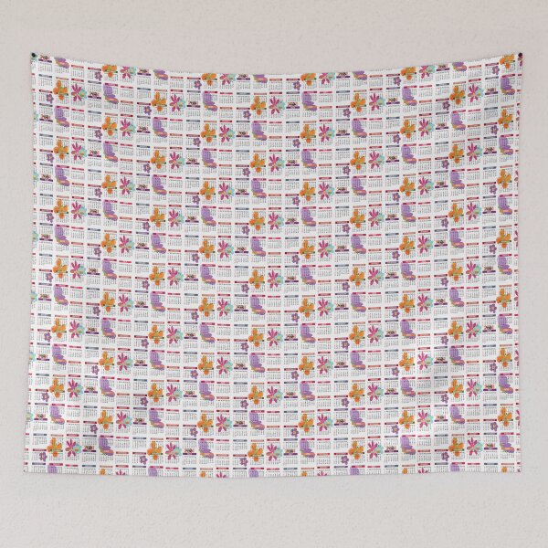 Item preview, 2021 Calendar Year of the Ox, Flowers Butterflies, NEW YEAR 2021 designed and sold by Lighvision.