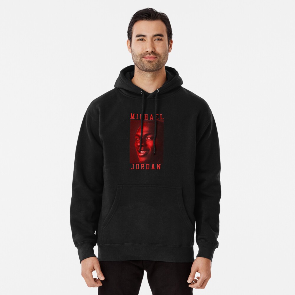 jordan face hoodie