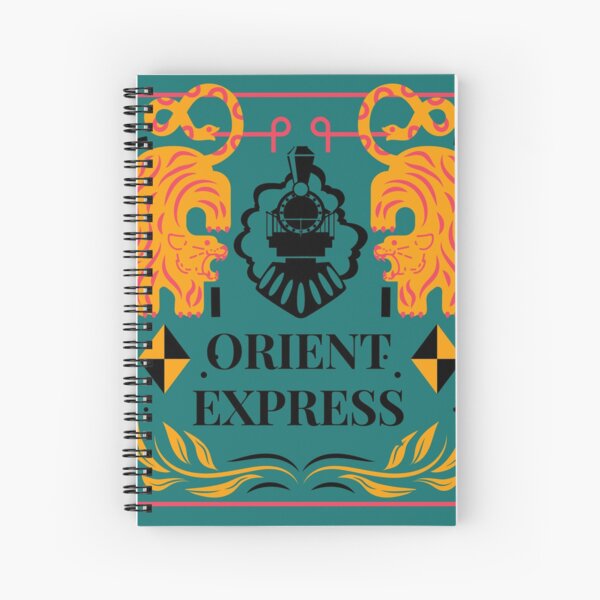 Orient Express Spiral Notebook