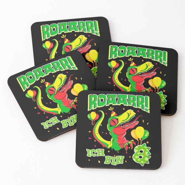 Item preview, 8th birthday dinosaur ROAR! 8 years boy girl dinosaur designed and sold by Renergie.