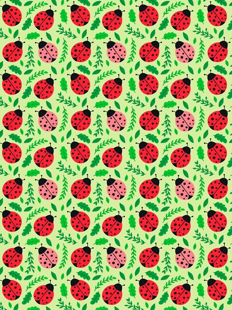 Thumbnail 4 of 4, iPhone Case, Ladybugs Pattern designed and sold by edwardecho.