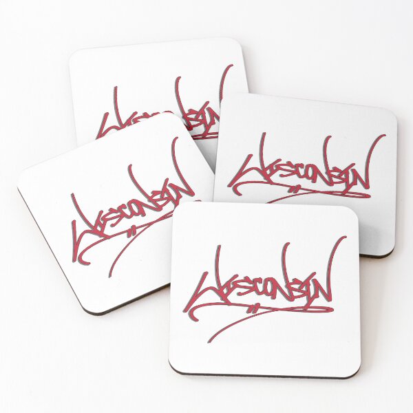 Item preview, University of Wisconsin - Handwritten Design designed and sold by BermanDesigns.