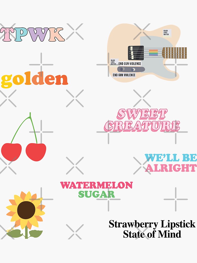 HARRY STYLES STICKER PACK by Meganopie
