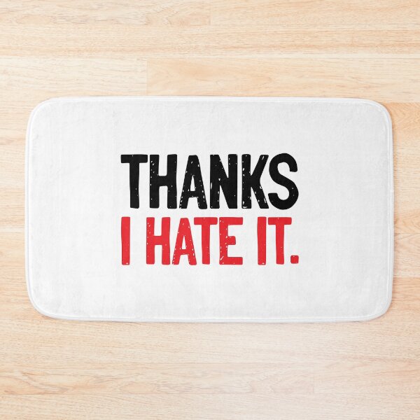 Item preview, Thanks I hate it Black Red designed and sold by Sour Soul.