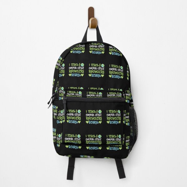 Item preview, Earth Day Teacher 2020 Recycle Teach Cutest Planet Saying design designed and sold by CreatedByHeidi.