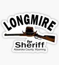 Longmire for Sheriff Sticker