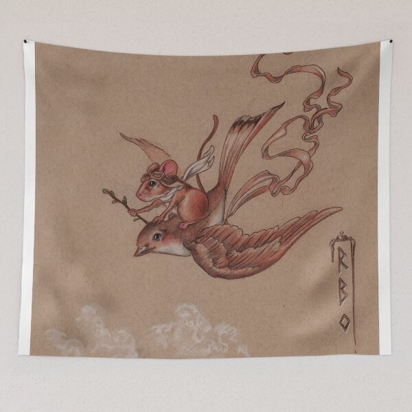 Item preview, Knight of Wands - Winged Steed designed and sold by justteejay.