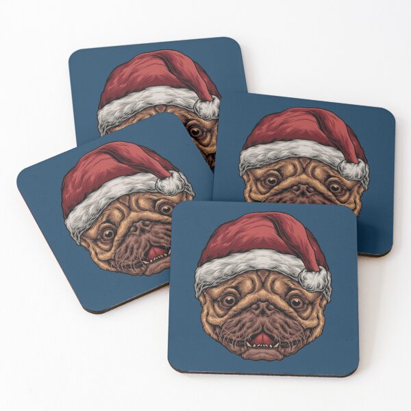 Item preview, Santa Pug designed and sold by LimeStorm.