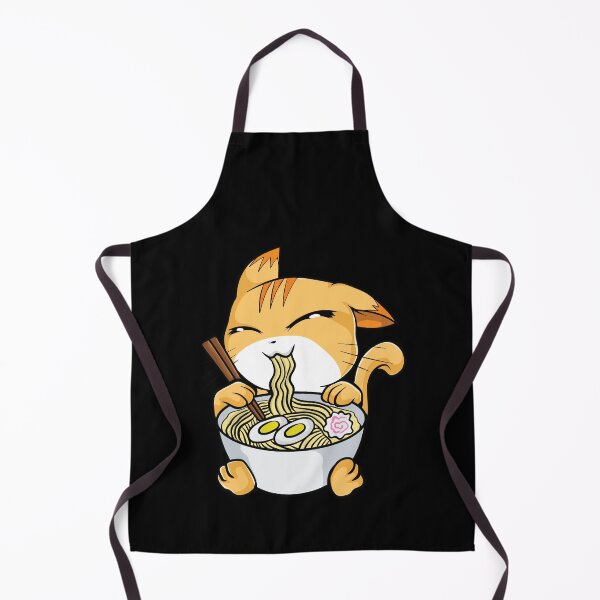 Item preview, Kawaii Cat Ramen Bowl Funny Anime Noodles Kitty designed and sold by perfectpresents.