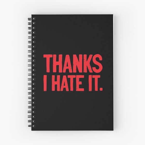 Item preview, Thanks I hate it Red designed and sold by Sour Soul.