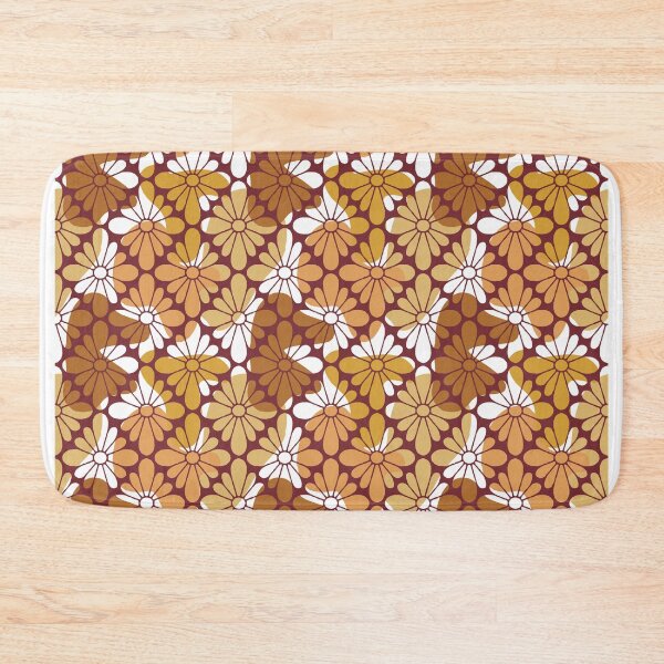 Item preview, Autumn flowers pattern natures shades of brown  designed and sold by ChatterFox.