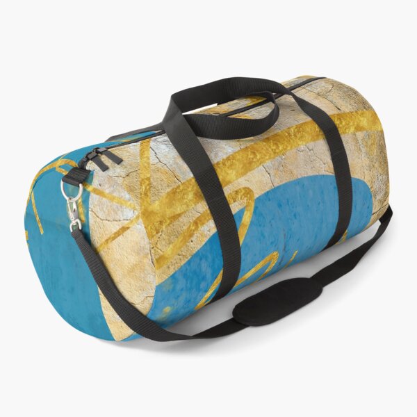 Item preview, Blue and Gold Abstract Art Design designed and sold by NancyMerkle.