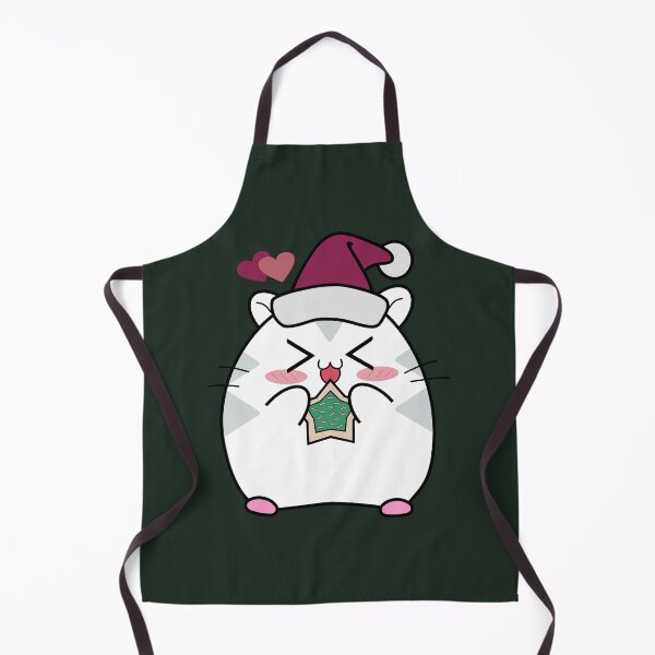 Item preview, Christmas Hamster Eating A Cookie designed and sold by Jelly Turnip.